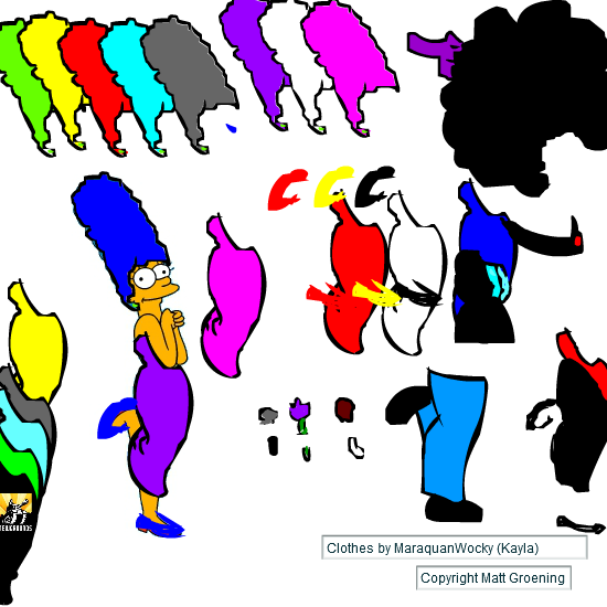 Marge Simpson Dress Up