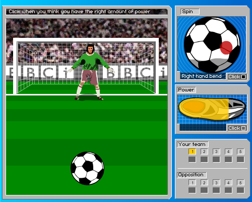 Penalty Shoot-Out Game