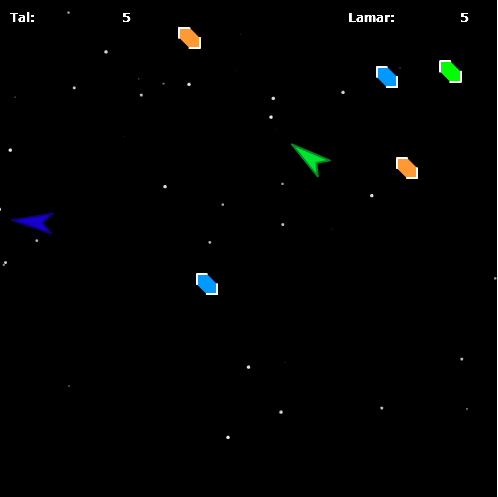 Asteroids Duel