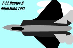 F-22 Raptor-A Animation Test