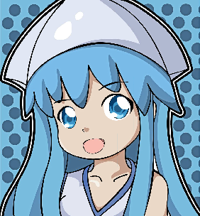 ika musume animation