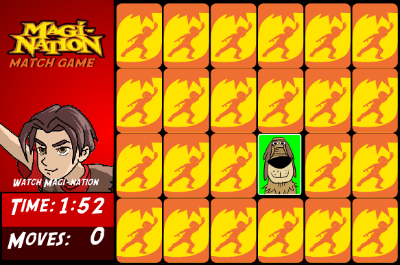 Magi-Nation Match Game