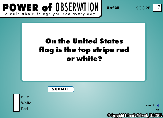 Power of Observation