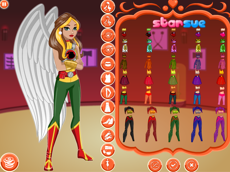 DC Super Hero Girls Hawkgirl Dress Up