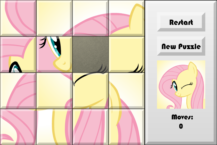 MLP FiM Sliding Puzzle