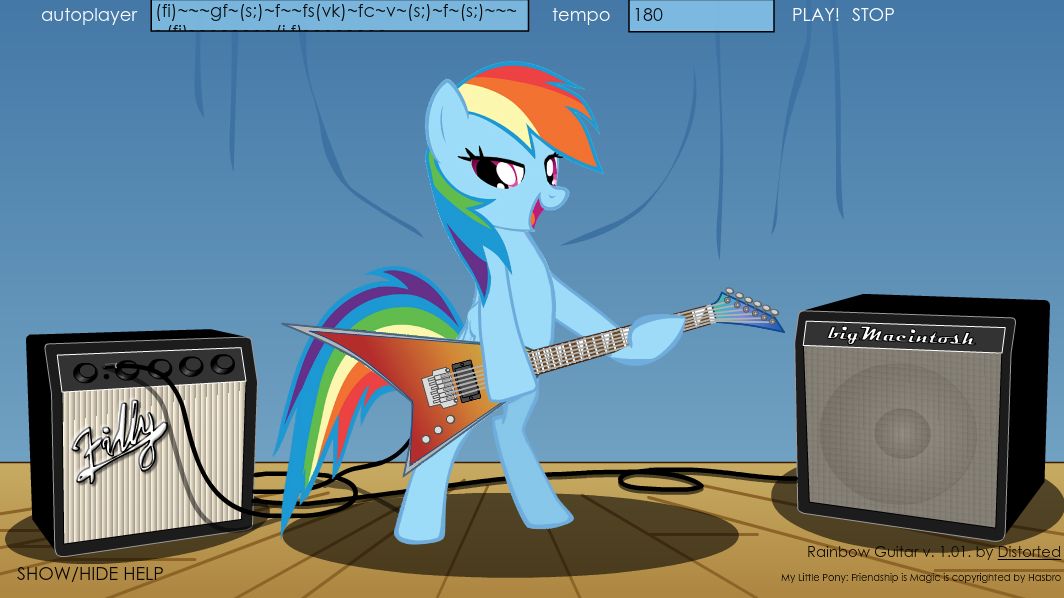 Rainbow Guitar