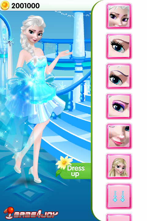 Ice Princess Dream Gown Dress Up