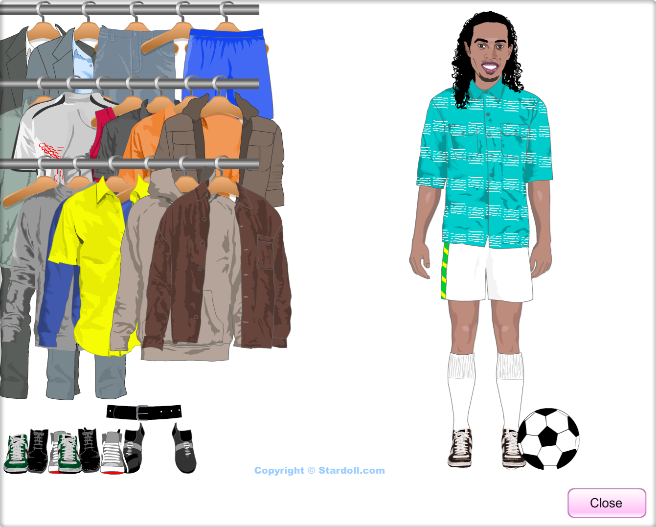 Dress Up Ronaldinho