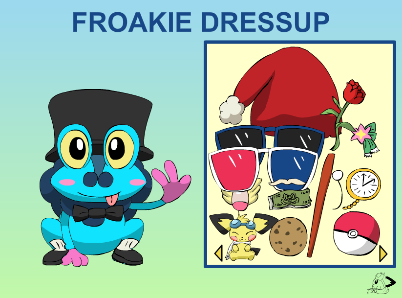 Froakie Dressup