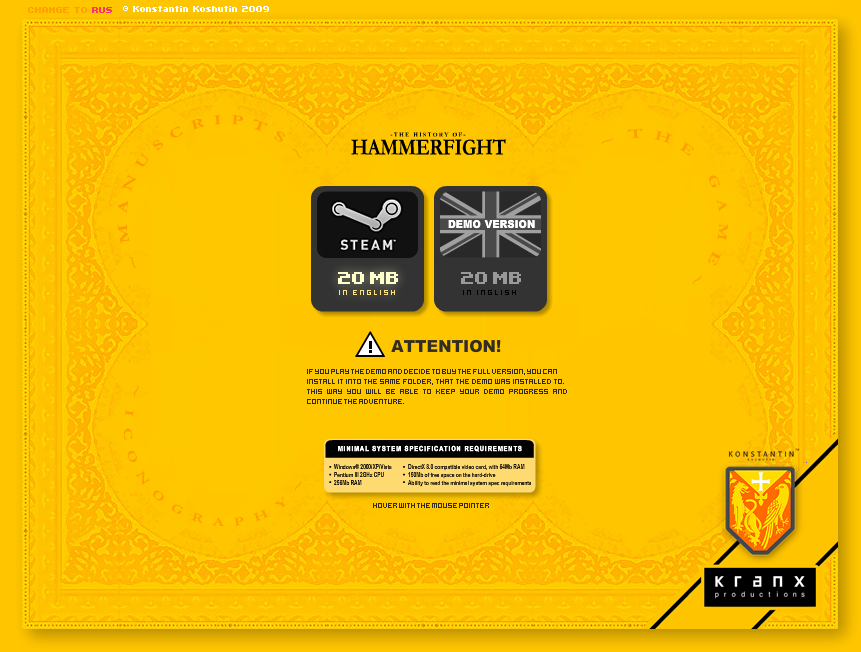 Hammerfight Website