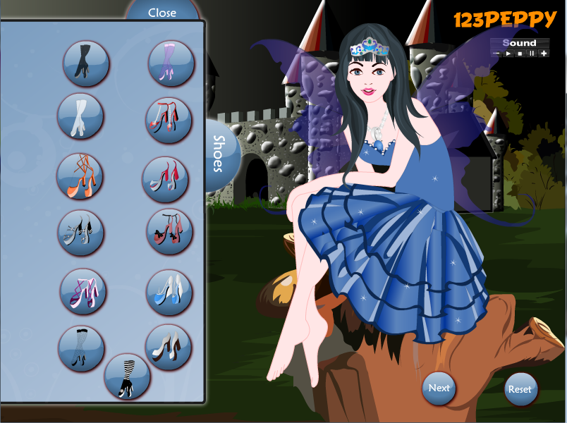 Nightdream Fairy Dress Up Game