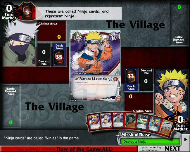 Naruto Collectable Card Game Demo