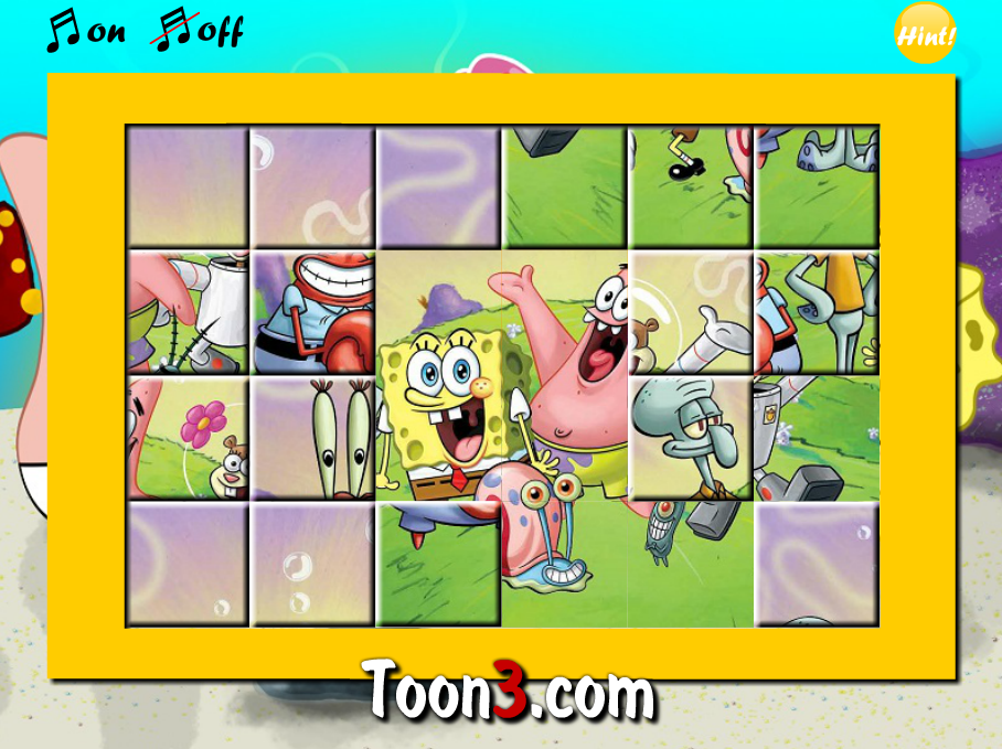 SpongeBob Switch Puzzle