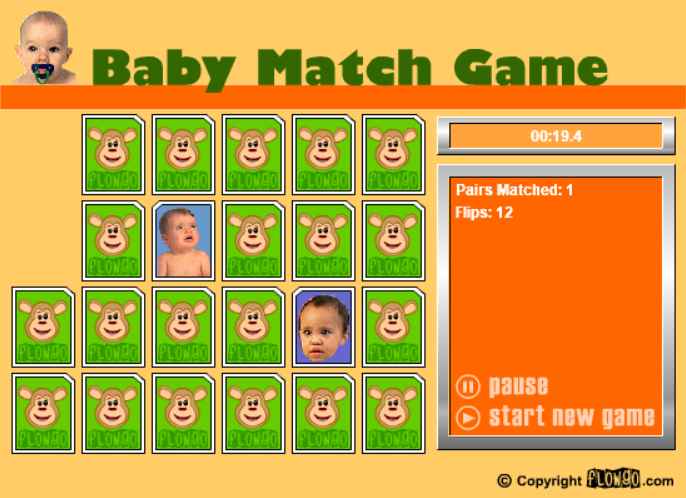 Baby Match Game