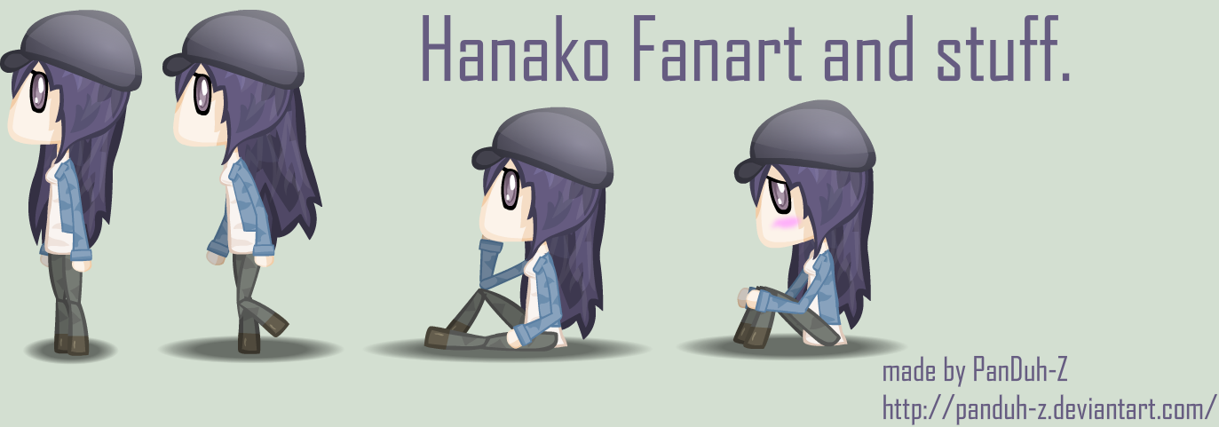 Hanako Fanart and stuff.