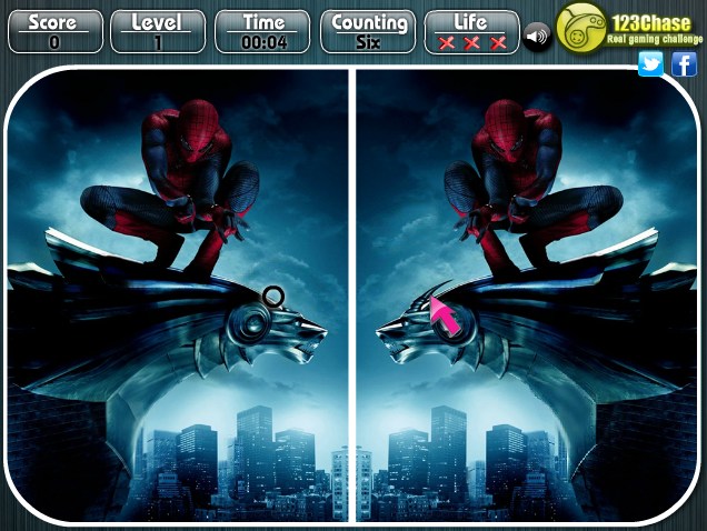 The Amazing Spider-Man – Spot the Difference