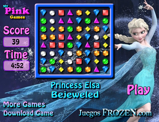 Princess Elsa Bejeweled