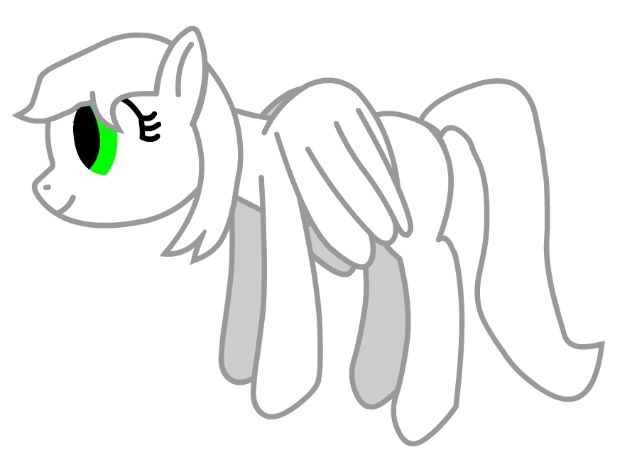 pony flying cycle [female]