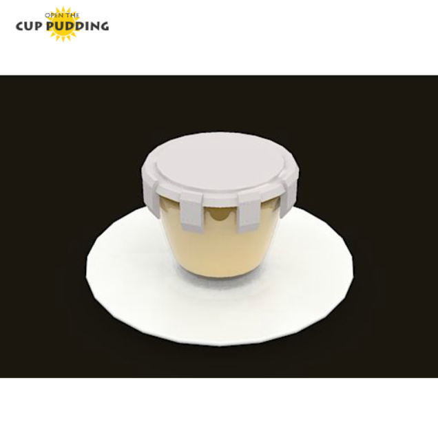 Open the Cup Pudding