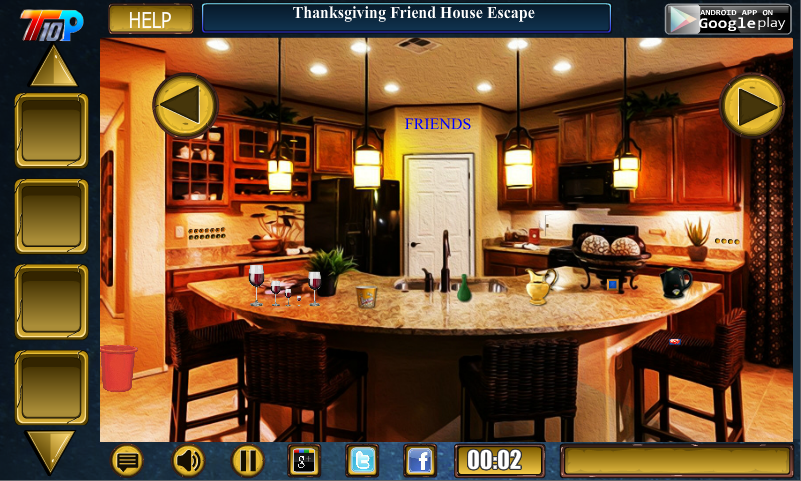 Thanksgiving Friend House Escape