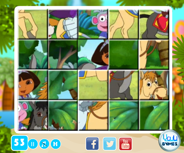 Dora Journey Puzzles