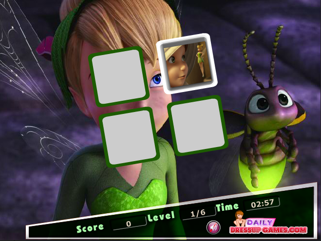 Tinkerbell Memory Match