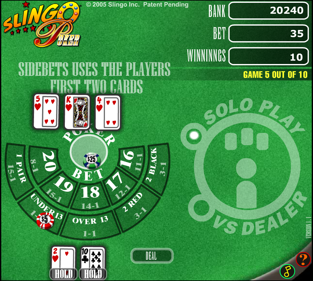 Slingo Poker