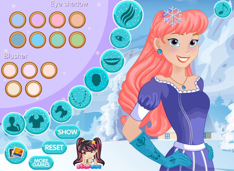 Frozen Princess Anna Frosty Makeover