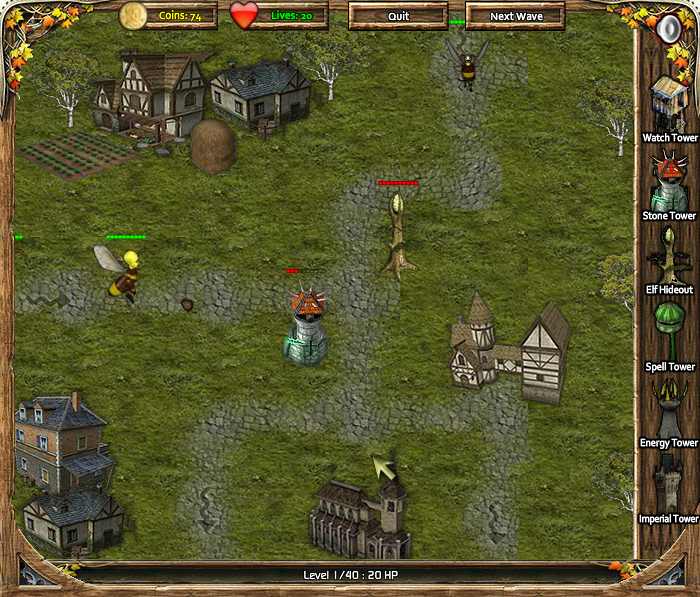 Kingdom of Saguenay: Tower Beefence