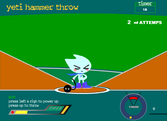 Yeti Hammer Throw