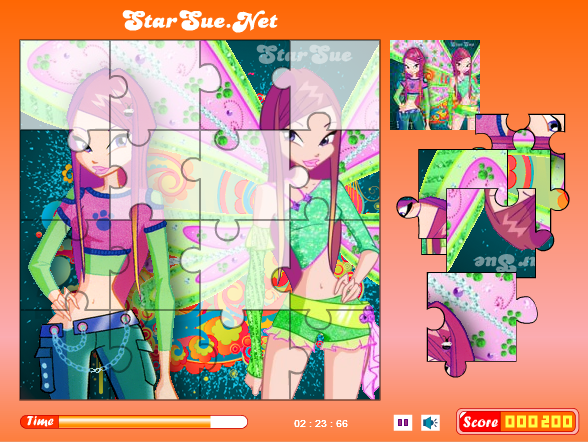 Winx Club Puzzle Roxy