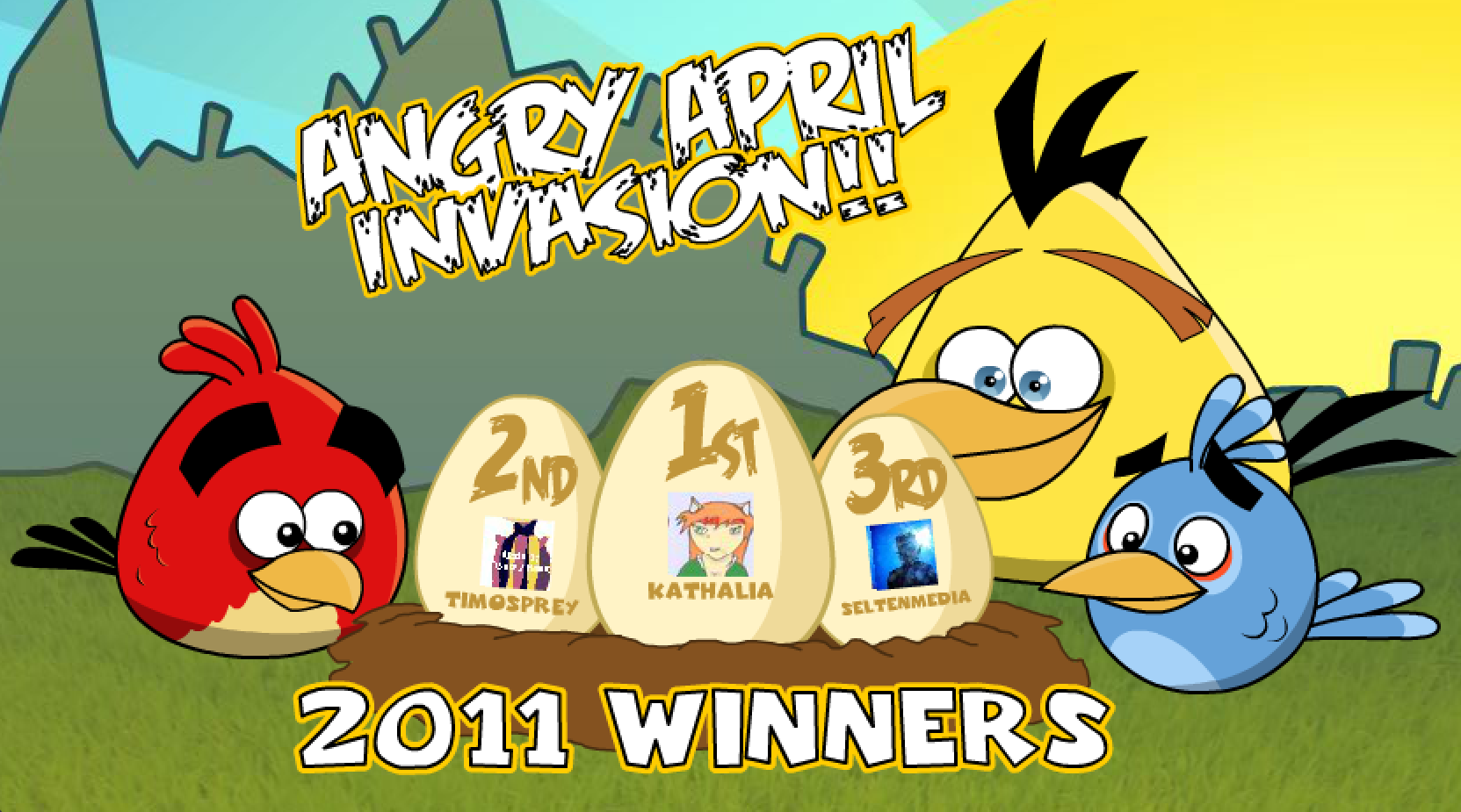 Angry April Invasion!! (2011 Winners)