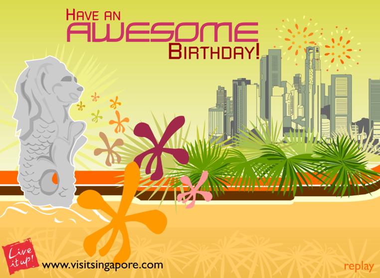 Have An Awesome Birthday! Postcard