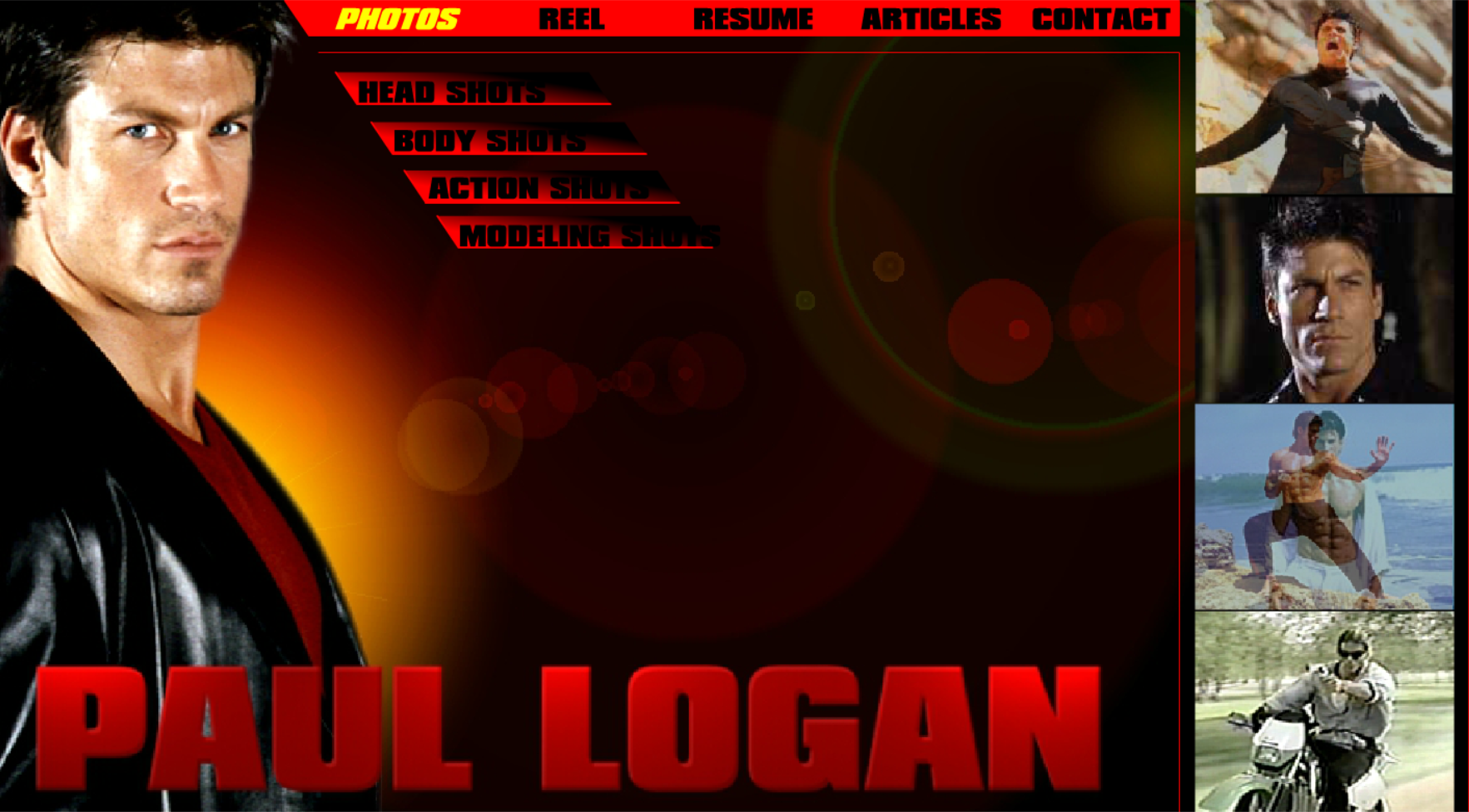 Paul Logan Microsite Home Page