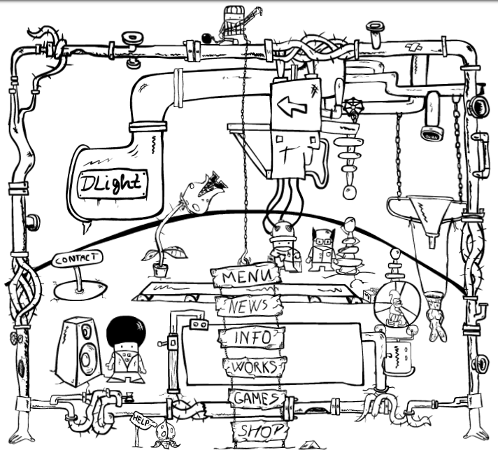 DLight Interactive Menu