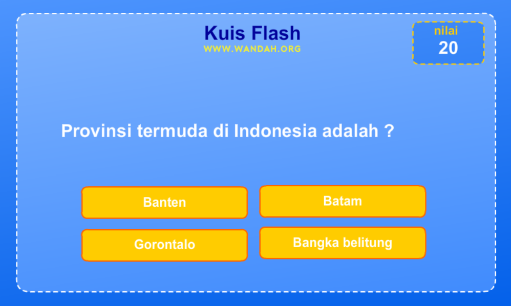 Kuis Flash