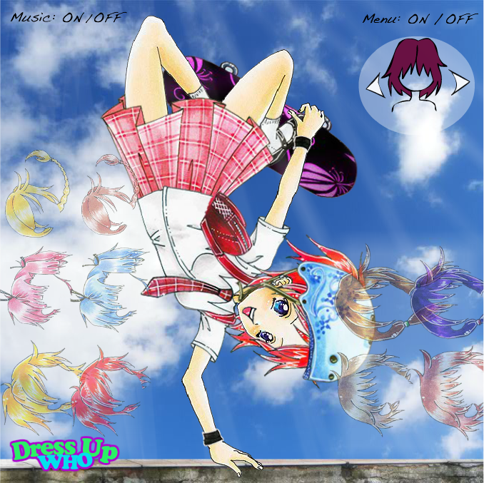 Skater Schoolgirl Dressup Game