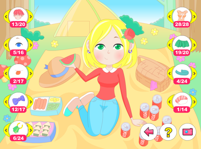 Picnic Girl