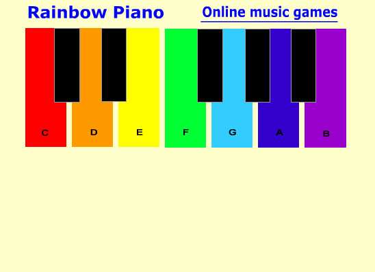 Rainbow Piano
