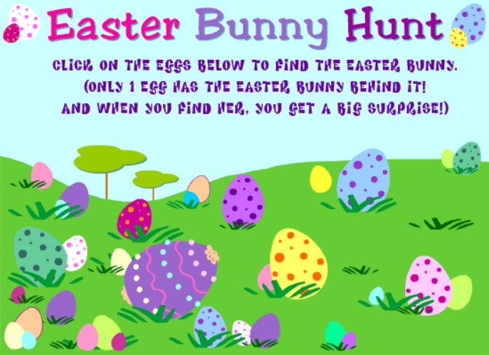 Easter Bunny Hunt!