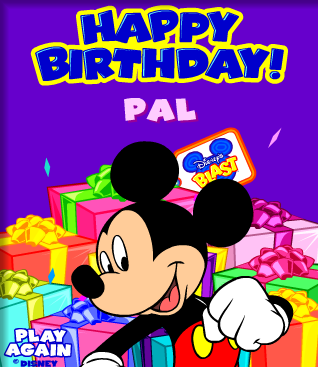 Disney's Blast: Happy Birthday Pal