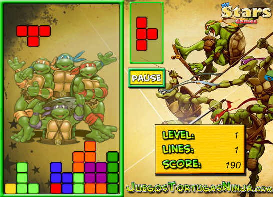 Ninja Turtles Tetris