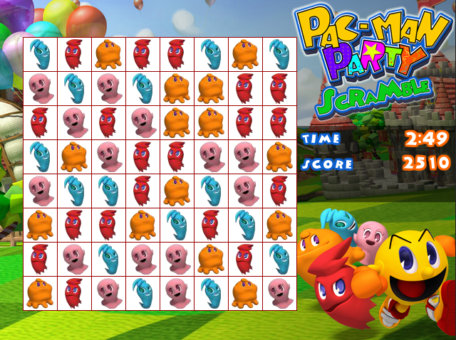 Pac-Man Party Scramble