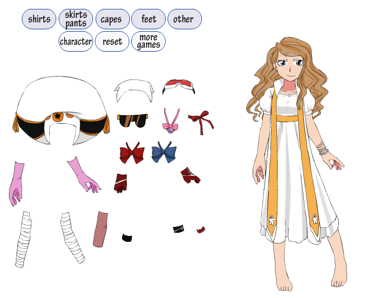 Katekyo Hitman Reborn Girls Dress Up