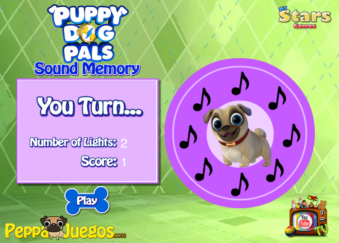 Puppy Dog Pals: Sound Memory