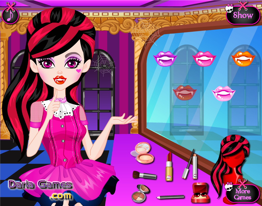 Draculaura Spa Makeover