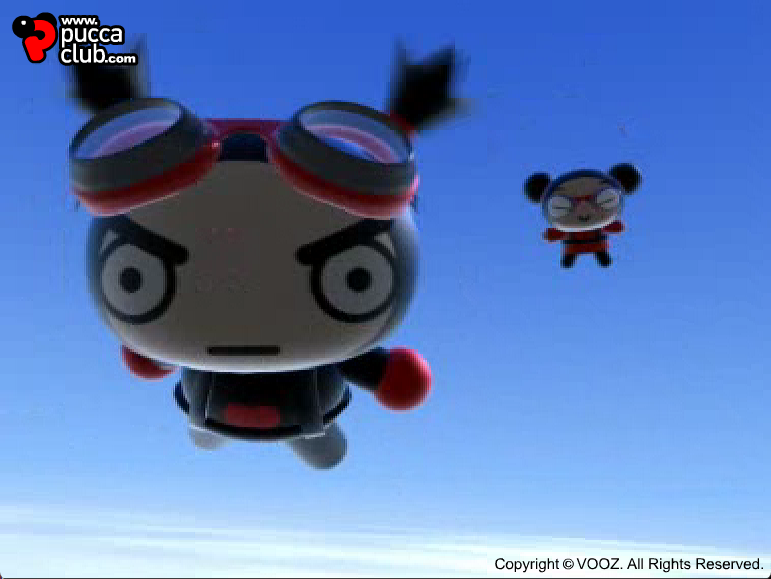 Pucca - Funny Skydiving