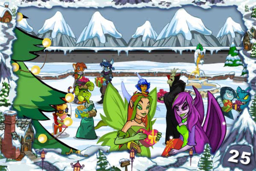 Neopets Advent Calendar 2016: Day 25