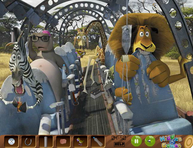 Madagascar Hidden Objects