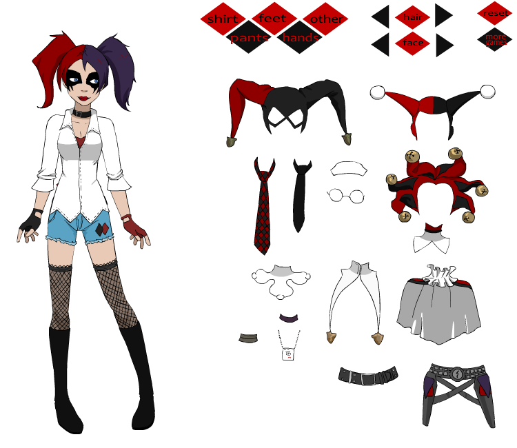 Harley Quinn Dress Up